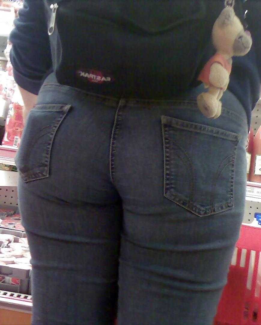 25P Ass jeans - Cul Jeans Candid - Anciennes photos