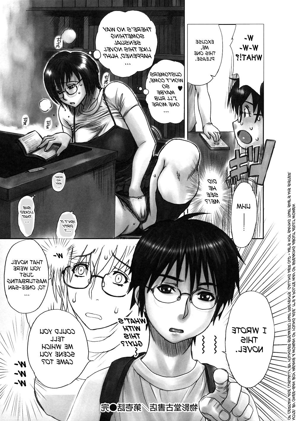 25P (HENTAI Comic) Bukkakedou Antique Bookstore