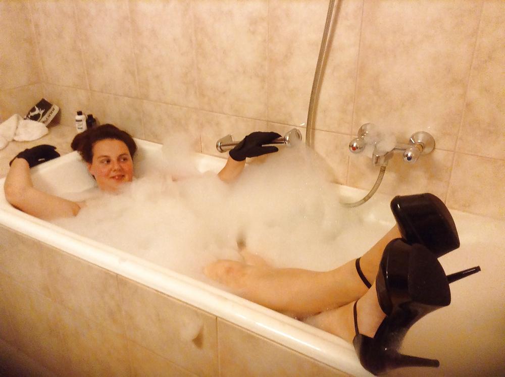 11P Mistress in the bath