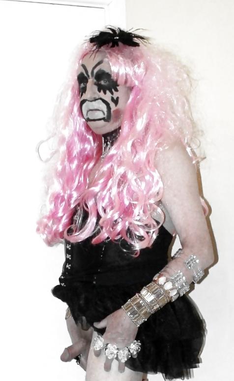 10P Pink haired ballet slut