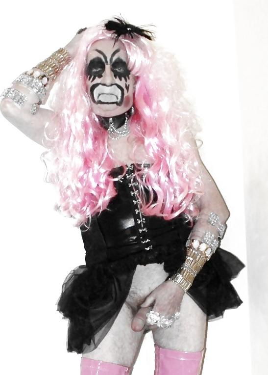 10P Pink haired ballet slut