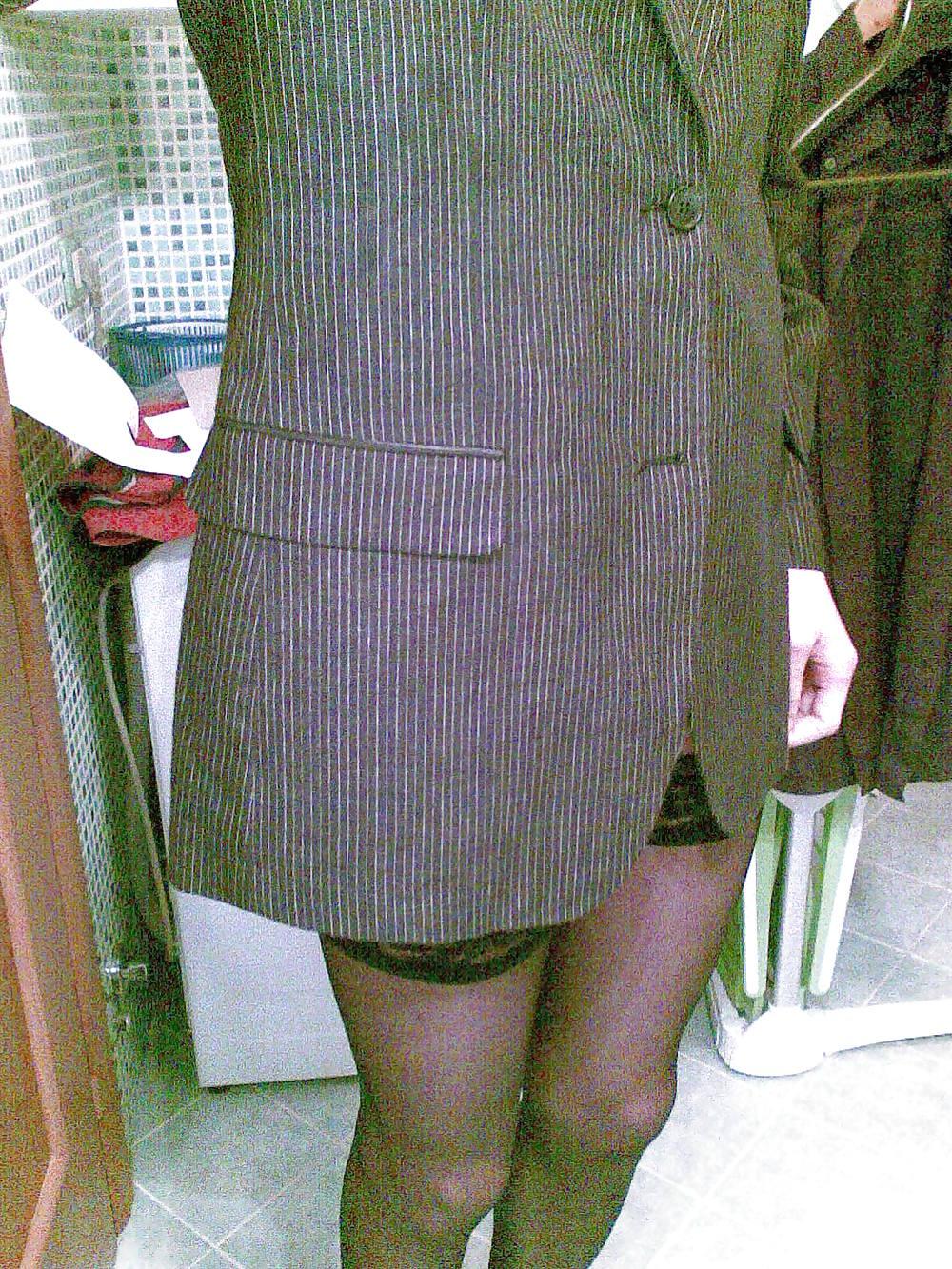 5P Marta: shemale stockings mirror