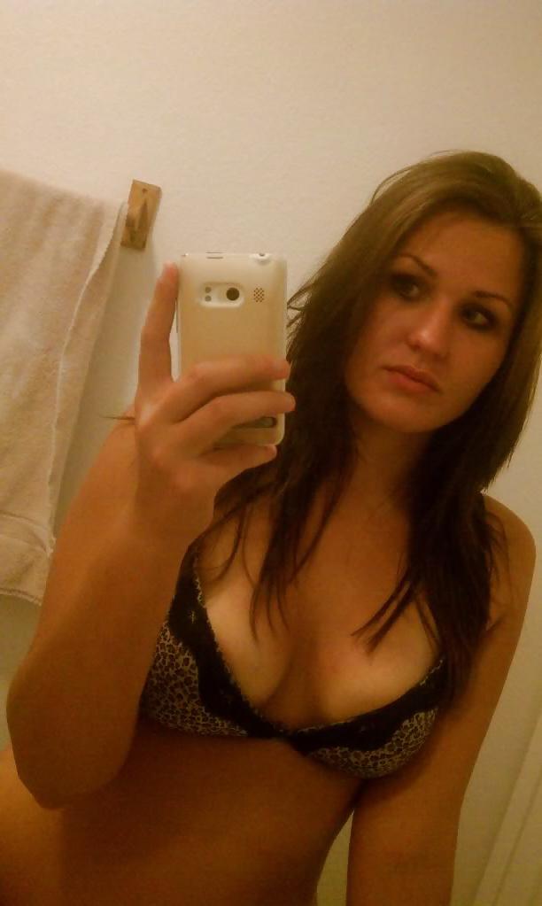 12P In front of the mirror