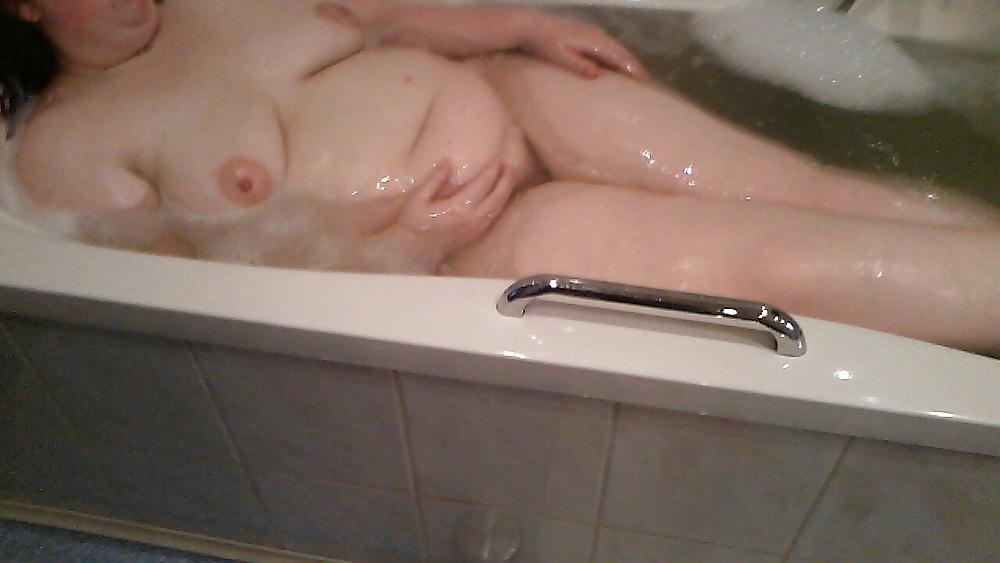 6P My wife in the bathroom 4