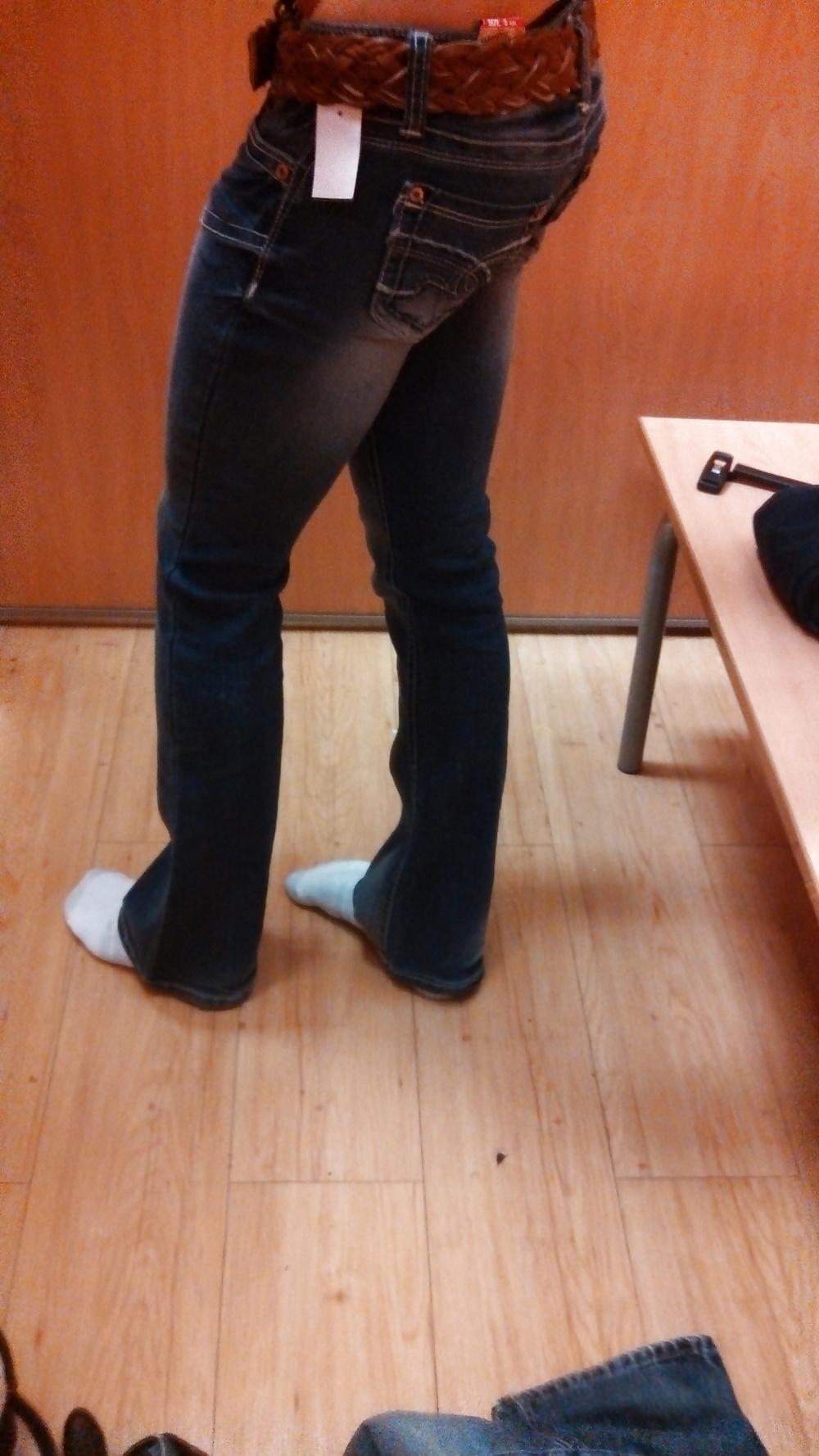 11P More sissy skinny jeans!!