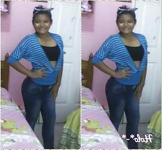 10P Non nude Latin teens in jeans