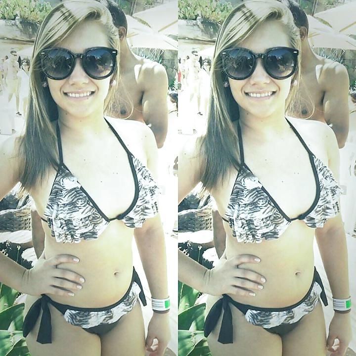 21P Fernanda Mendonca - Brazilian blonde teen delicious.