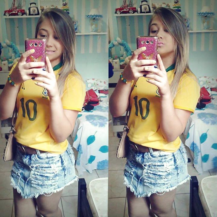21P Fernanda Mendonca - Brazilian blonde teen delicious.