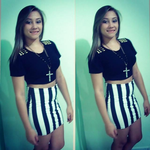 21P Fernanda Mendonca - Brazilian blonde teen delicious.