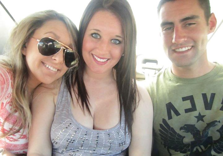 25P Army wife Amanda and her big tits