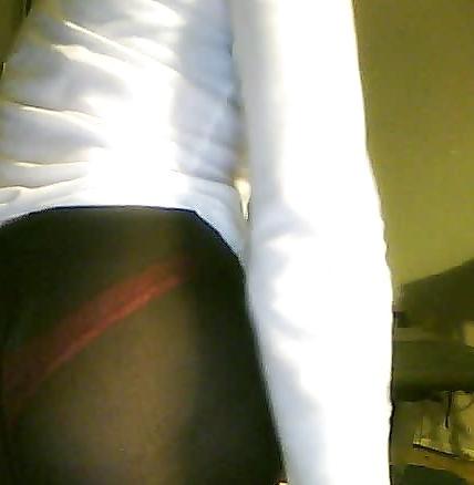 9P Red laced thong 