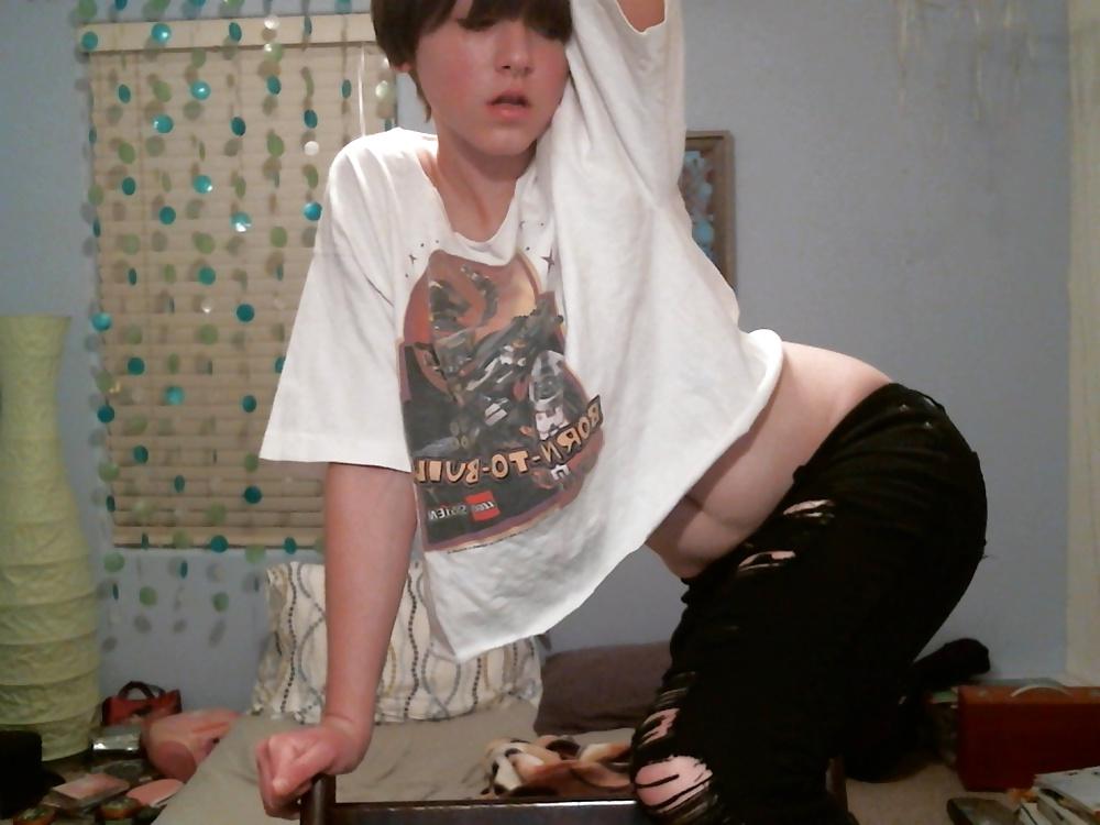 25P Sexy Kittens - jeans denim and G-string