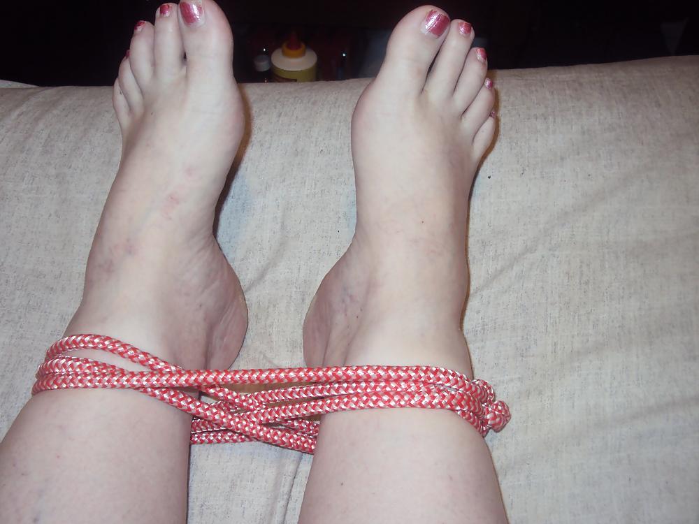 10P Tied up feet 