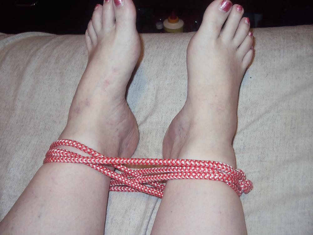 10P Tied up feet 