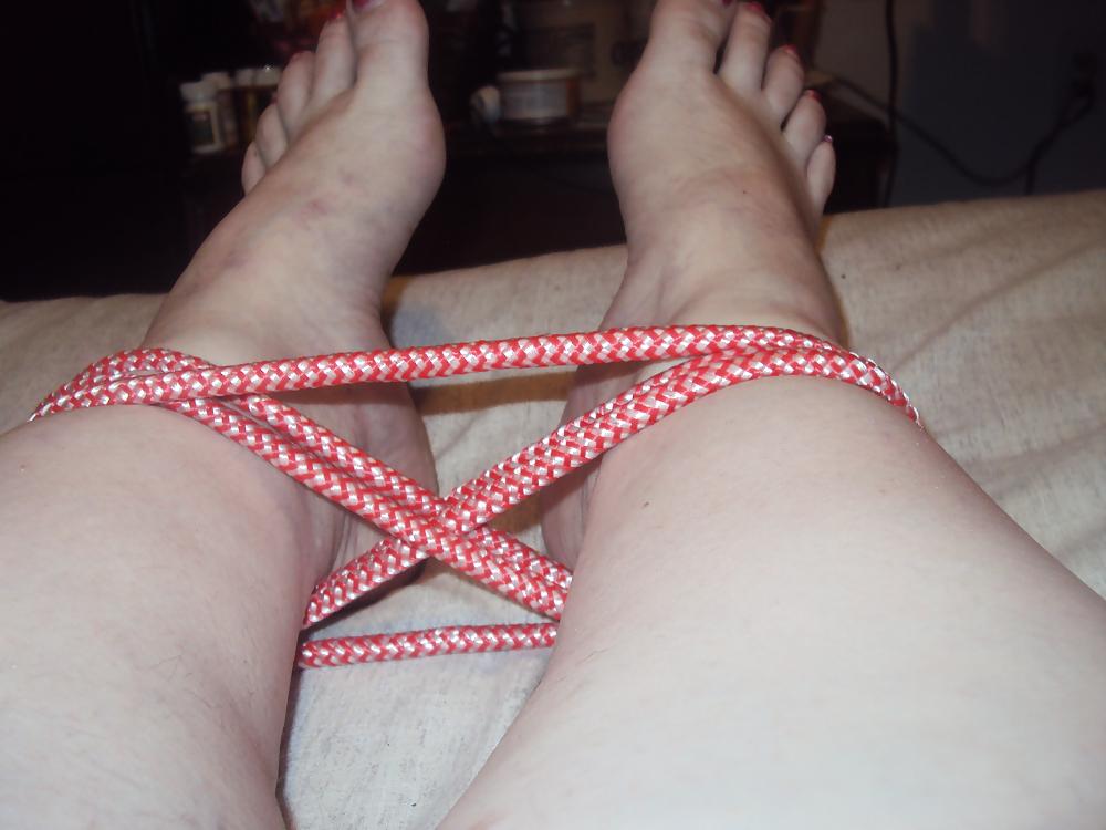 10P Tied up feet 