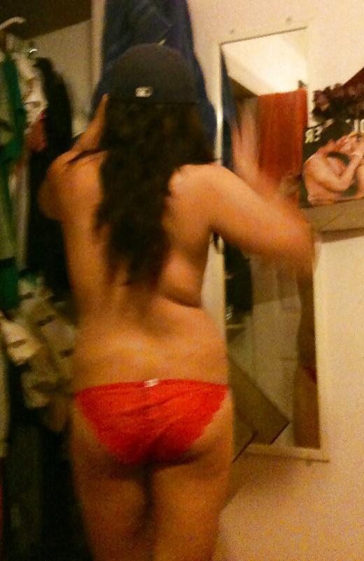 16P My girlfriends sexy ass thong