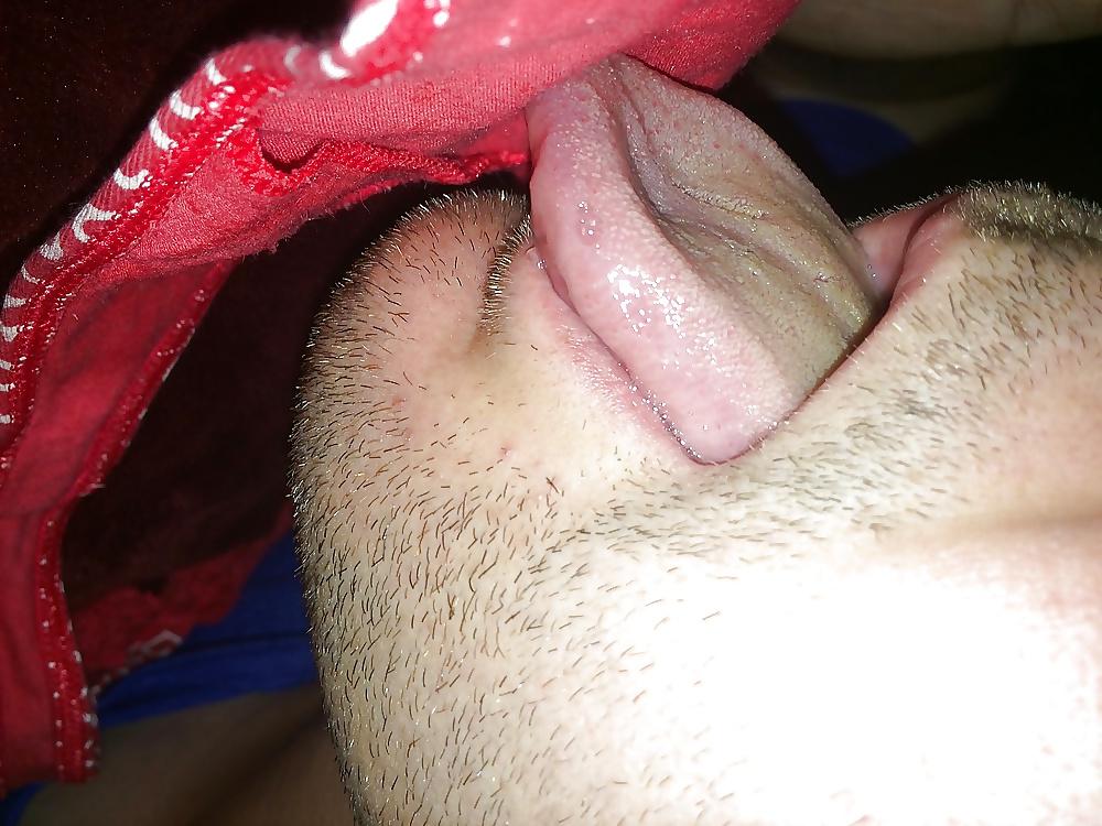 7P Licking NOT my older sisters cum stained thong