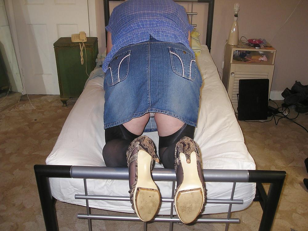 21P Denim Skirt with Denim Jacket