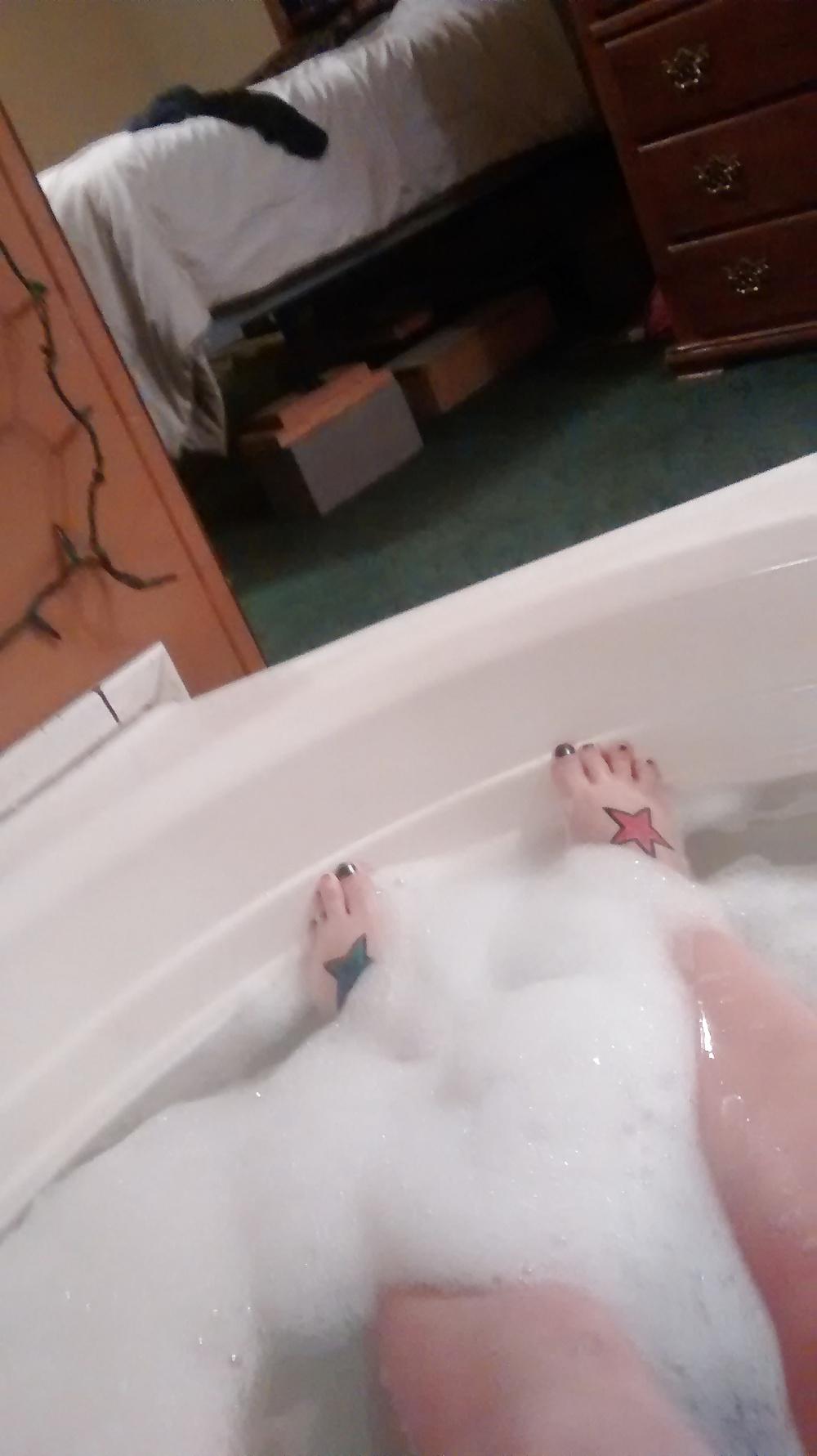 7P Boobies pussy and my bubble bath!