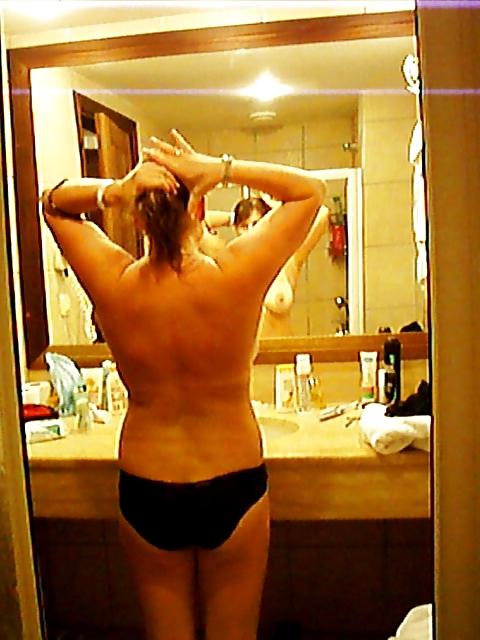 7P Tits in the Mirror