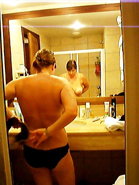 7P Tits in the Mirror