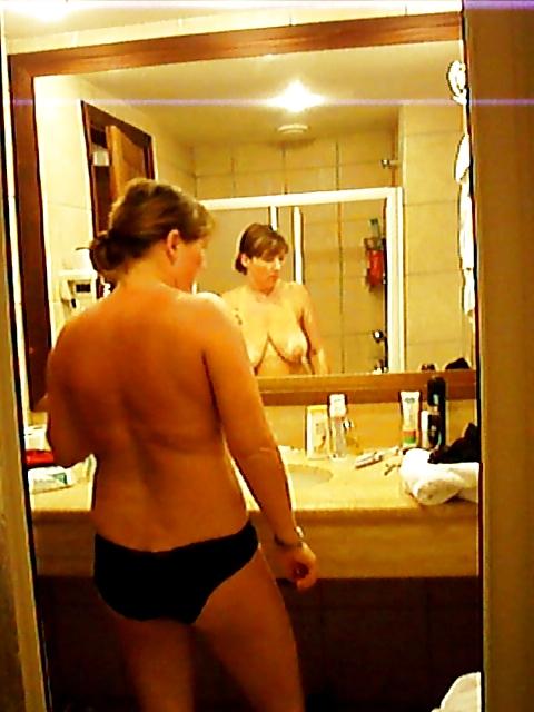 7P Tits in the Mirror