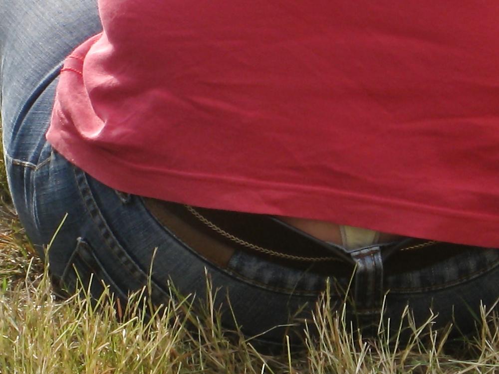 15P My own candid pics voyeur thong and panties public