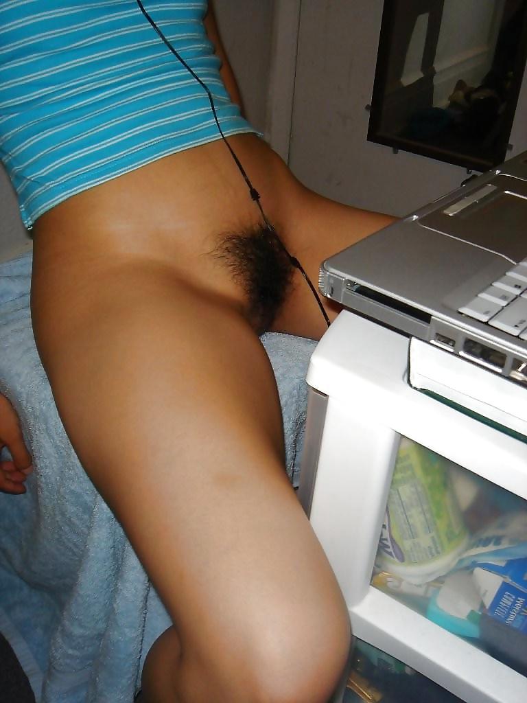 8P Chinese College Girl Studying And Showing Off