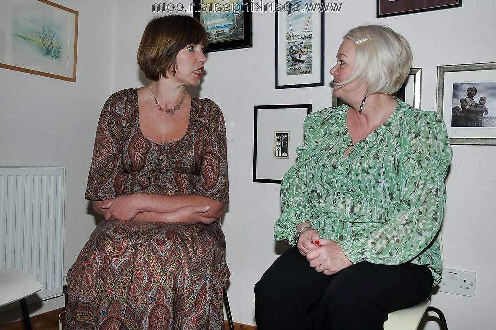 25P Mature Katie and Mistress Sarah Spanked Hard