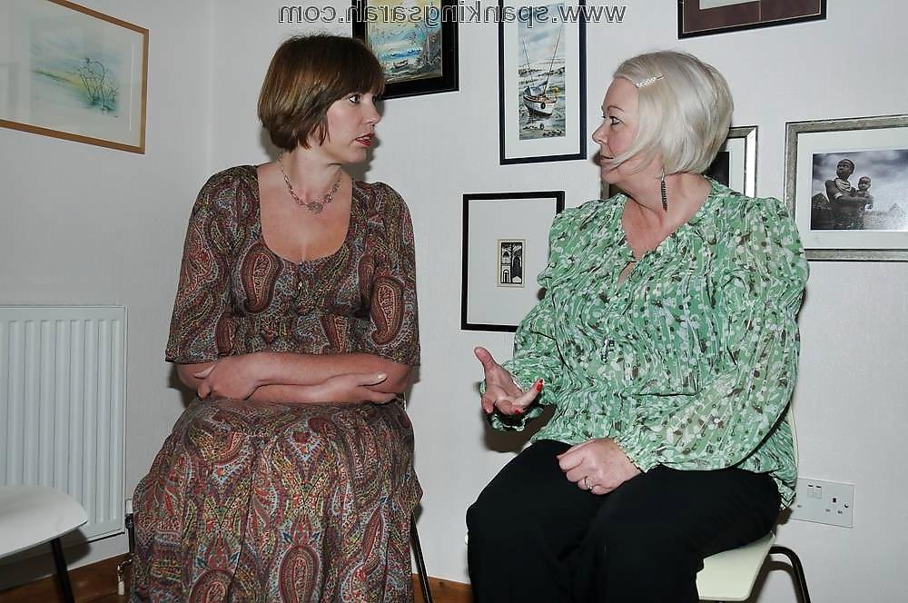 25P Mature Katie and Mistress Sarah Spanked Hard