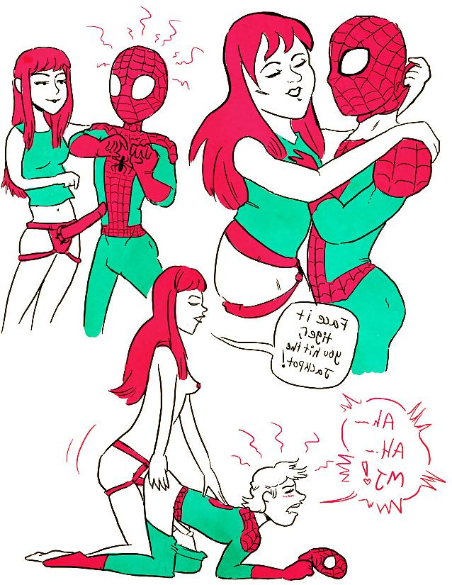 25P Strapon and femdom art