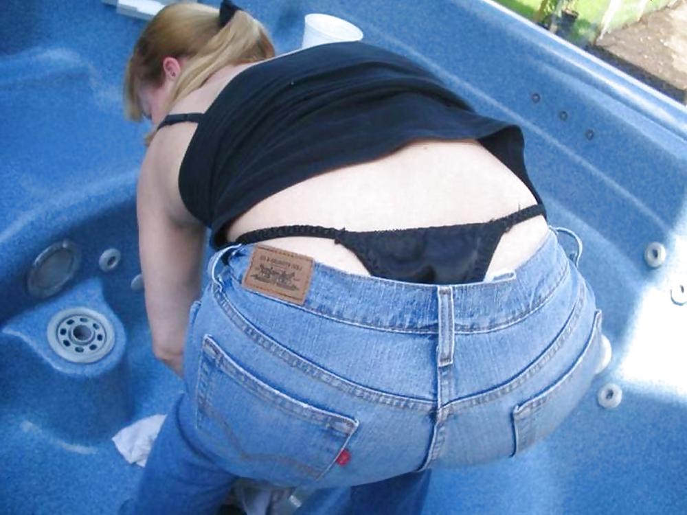 25P SEXY PANTIES  IN TIGHT PANTS