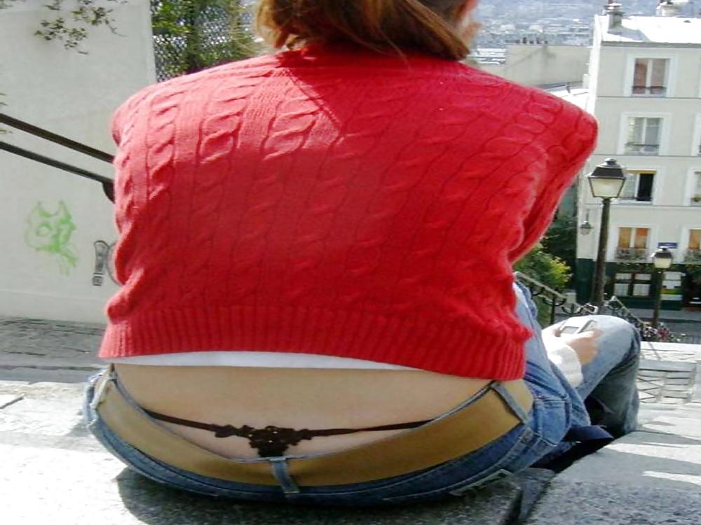 25P SEXY PANTIES  IN TIGHT PANTS