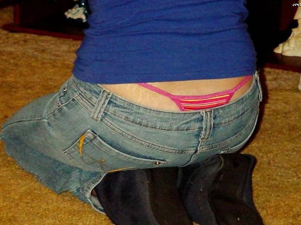 25P SEXY PANTIES  IN TIGHT PANTS