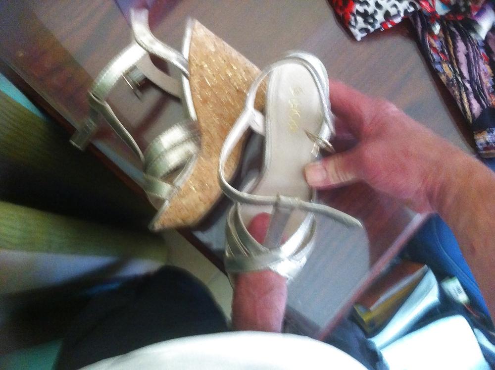 4P The shoes from my wedge heels video