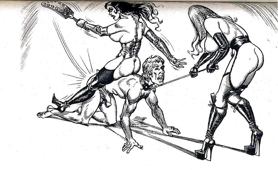 19P Bill Ward's art (femdom)