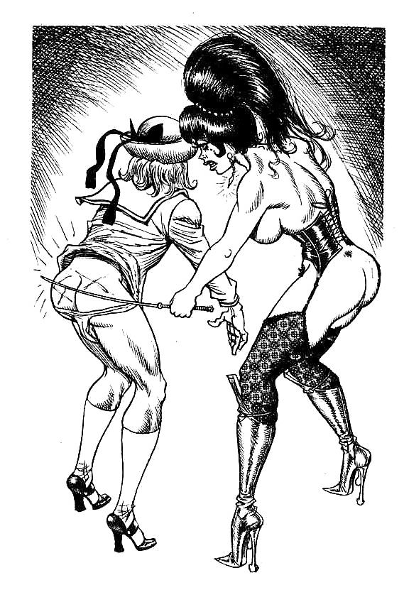 19P Bill Ward's art (femdom)