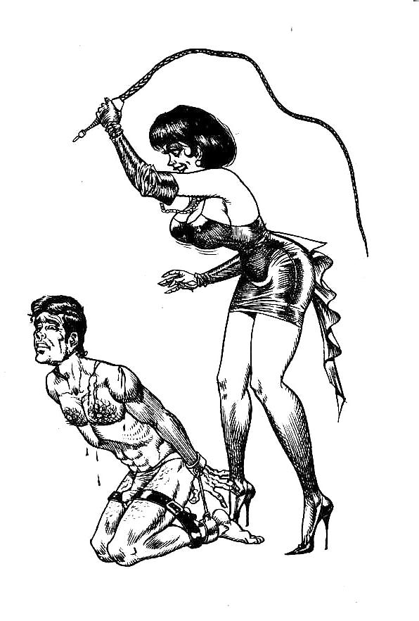 19P Bill Ward's art (femdom)