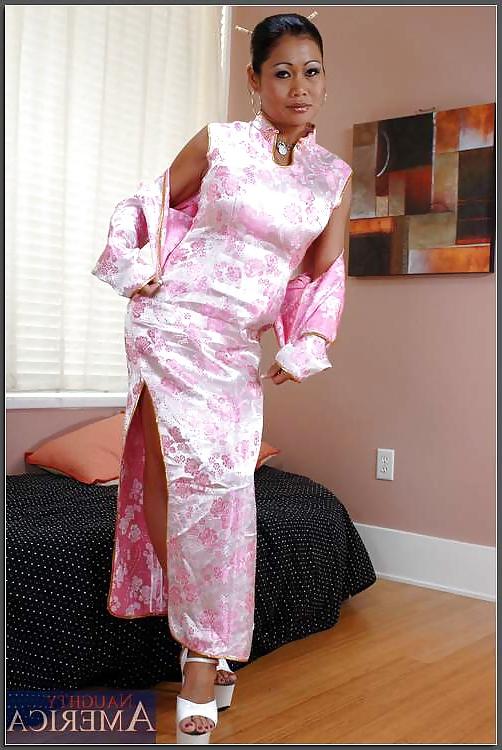 25P Satin Silk cheongsam qipao chinese dress