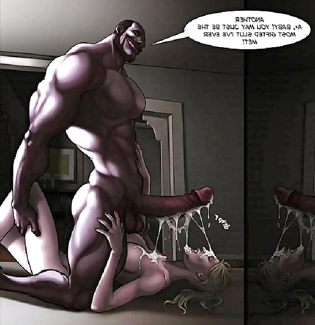 18P Cartoons of White wife and BBC