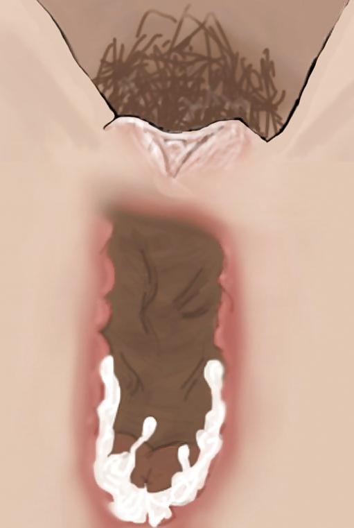 18P Cartoons of White wife and BBC