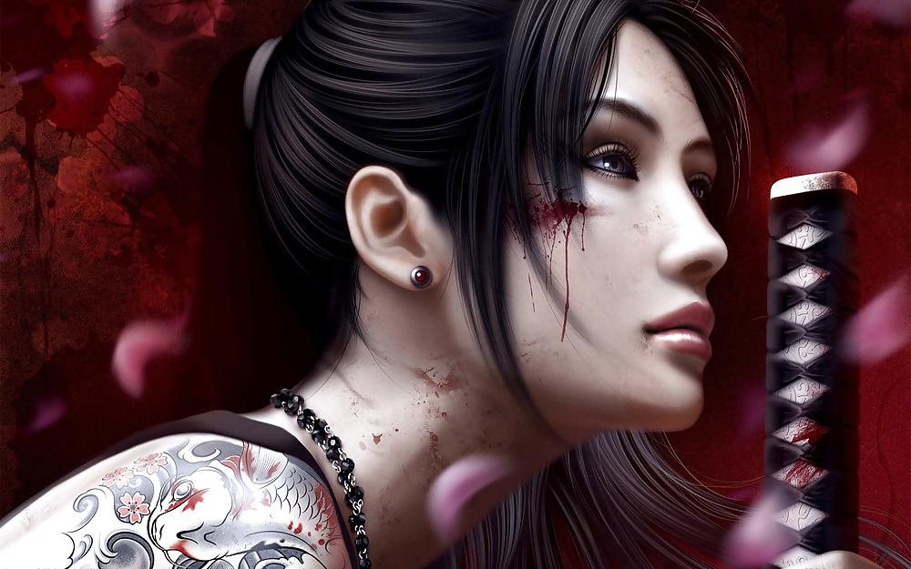 10P Fantasy Warrior Women 3