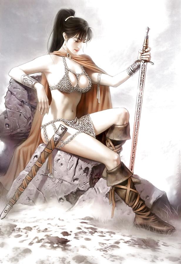 10P Fantasy Warrior Women 3