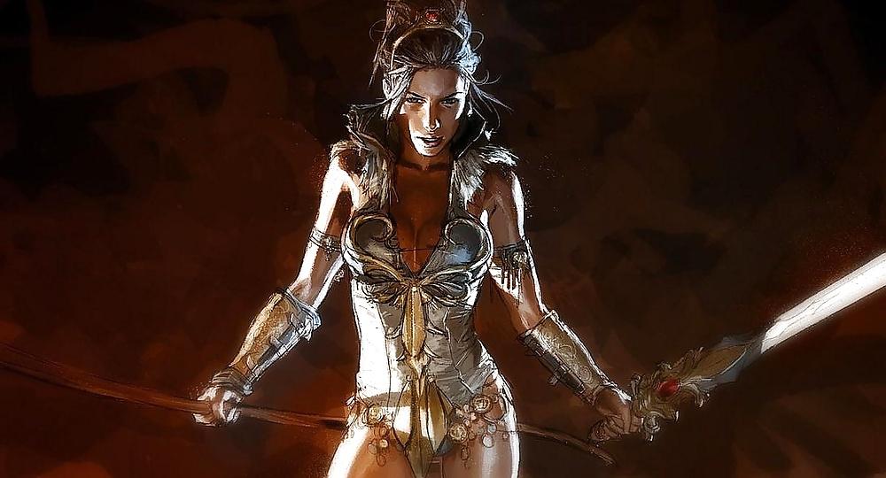 10P Fantasy Warrior Women 3