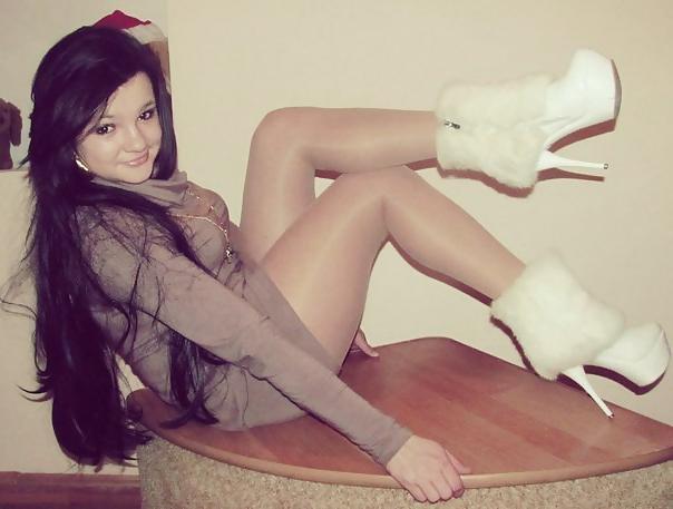 25P Miniskirt Pantyhose Girls 13