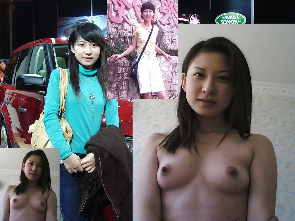 18P Exposed Chinese Slut Wives - Before and After