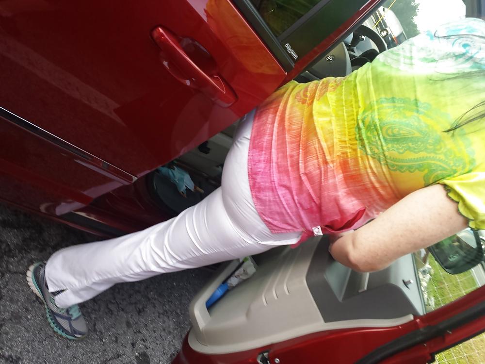 4P Suzanne in sheer pants and a thong