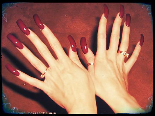 25P My fantasy, long nails...