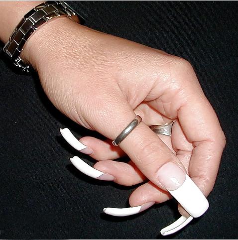 25P My fantasy, long nails...