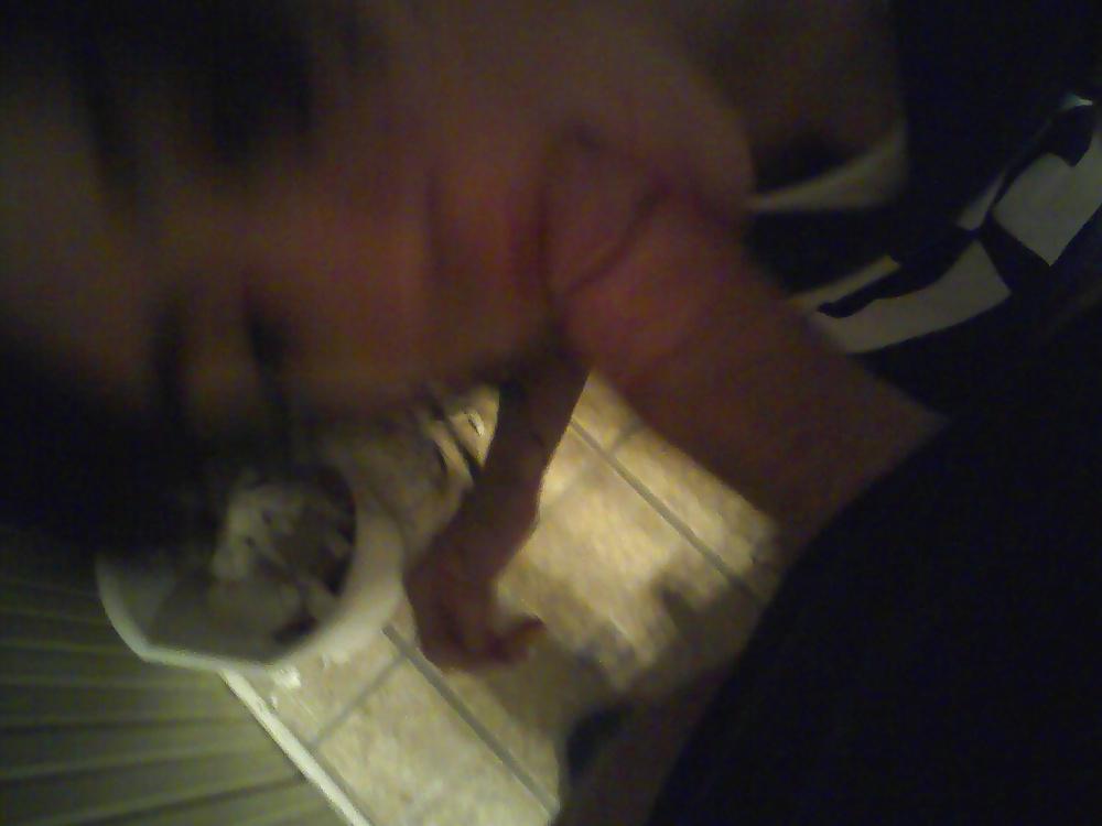 8P My friend's slut wife sucking my dick in a bathroom